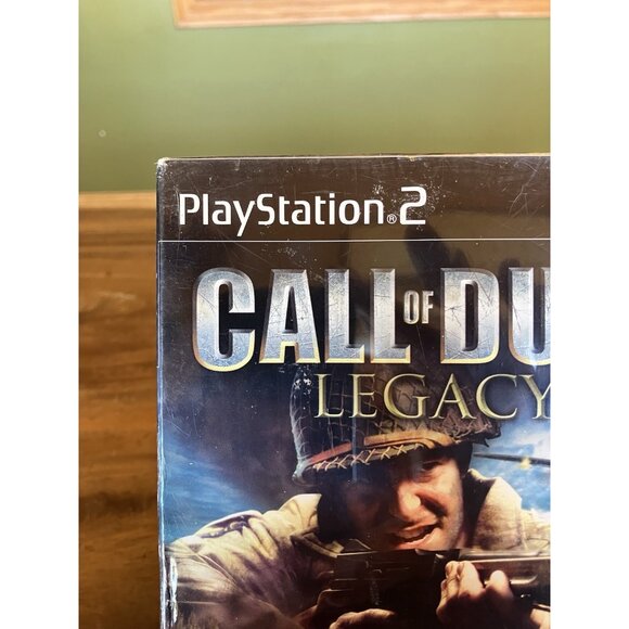 PS2 Call of Duty Legacy Activision 2007 (Finest Hour & Big Red One) NEW/SEALED - Picture 2 of 16